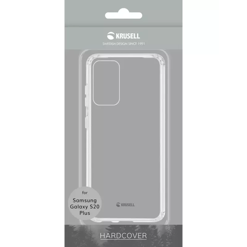 Etui Krusell Essentials Samsung Galaxy S20+ 6.7 cala przezroczyste