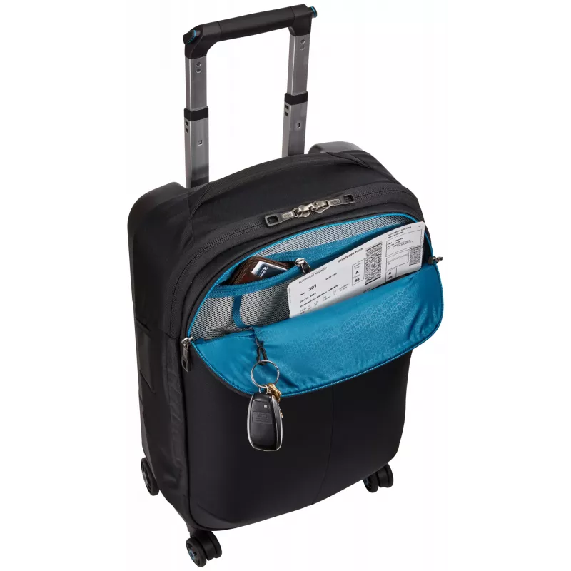 Thule Subterra TSRS-322 Czarny Spinner 33 L Nylon, Poliwęglan