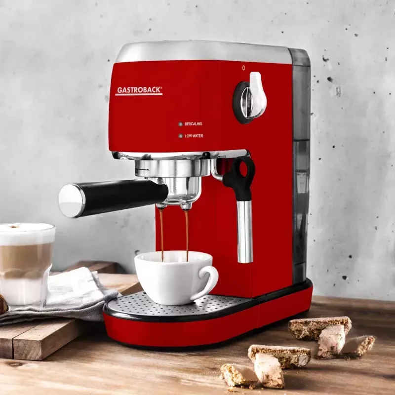 Ekspres do kawy Gastroback Design Espresso Piccolo 1.5 L 1400 W Czerwony