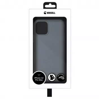 Etui Krusell iPhone 12 Pro Max 17 cm (6.7 cala) szary