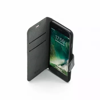 Etui z klapką Tellur TLL184031 do iPhone 7, czarno-czerwone