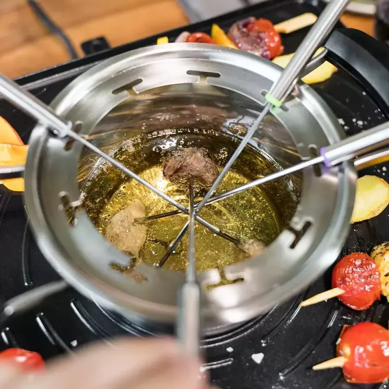 Zestaw do raclette i fondue Gastroback Design Raclette-Fondue Advanced Plus 2200W