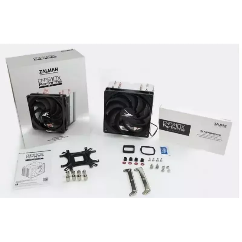 Chłodzenie CPU ZALMAN CNPS10X PERFORMA ST z wentylatorem 120 mm i 4 rurkami cieplnymi