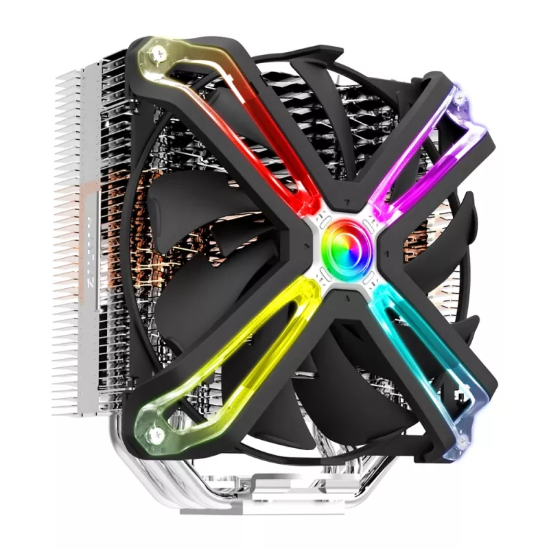 Zalman CNPS17X computer cooling system Processor Cooler 14 cm Czarny, szary