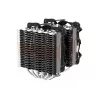 Zalman CNPS20X system chłodzenia komputera Chłodzenie procesora 14 cm Aluminium, Czarny