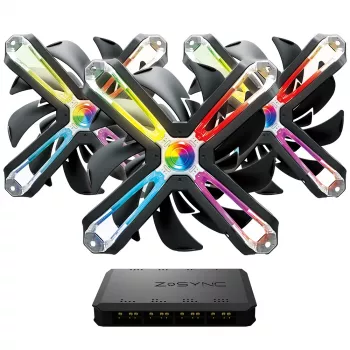 Zalman ZM-SF120A3 system chłodzenia komputera Wentylator do obudowy komputera 12 cm Czarny