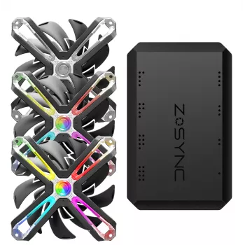 Zalman ZM-SF120A3 system chłodzenia komputera Wentylator do obudowy komputera 12 cm Czarny