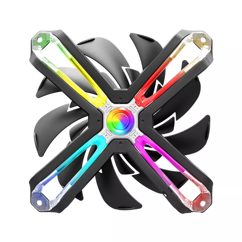 Zalman ZM-SF140 system chłodzenia komputera Wentylator do obudowy komputera 14 cm Czarny 1 szt.