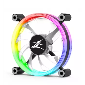 Zalman ZM-LF120 system chłodzenia komputera Wentylator obudowy komputera 12 cm Czarny, Biały