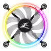 Zalman ZM-LF120 system chłodzenia komputera Wentylator obudowy komputera 12 cm Czarny, Biały