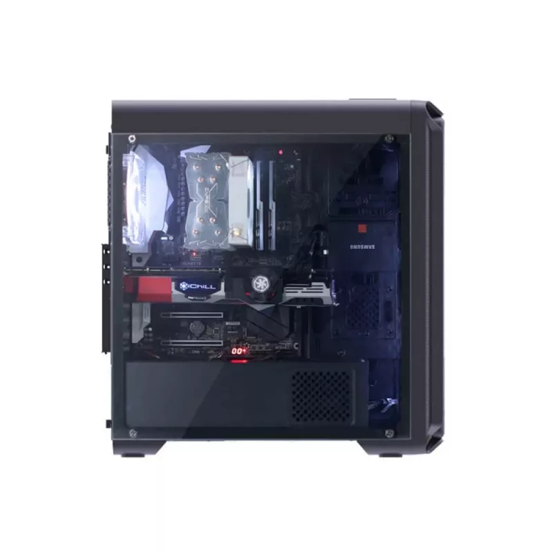 Zalman i3 Edge Midi-Tower - czarny - Midi/Minitower - ATX Midi Tower Czarny