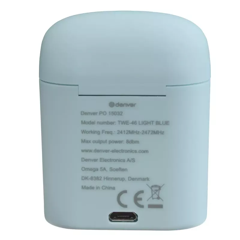 Słuchawki Denver TWE-46LIGHTBLUE