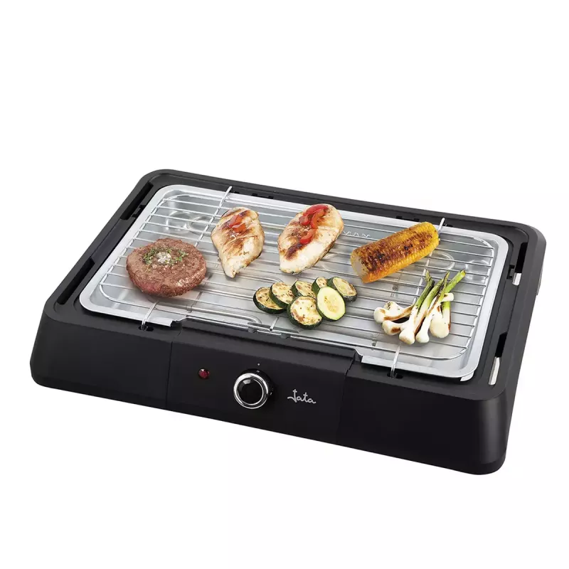 Grill ogrodowy JATA JEBQ1001 elektryczny czarny 2200 W