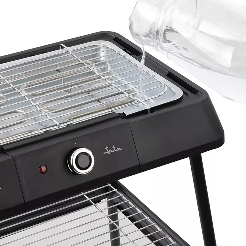 Grill ogrodowy JATA JEBQ1001 elektryczny czarny 2200 W