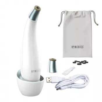 HoMedics MD-1000-EU2 urządzenie do pielęgnacji skóry Mikrodermabrazja próżniowa Biały
