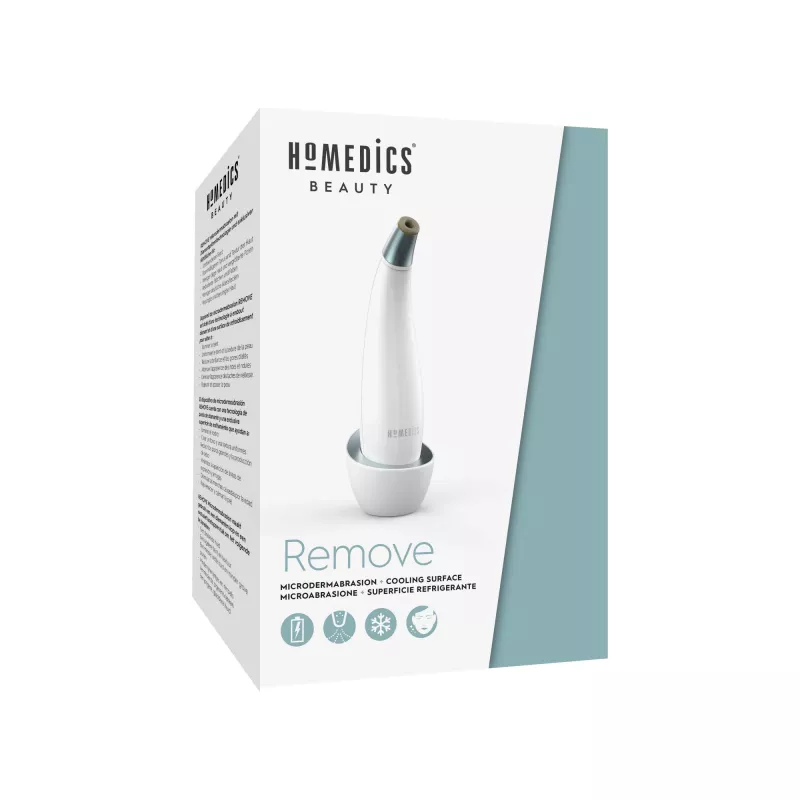 HoMedics MD-1000-EU2 urządzenie do pielęgnacji skóry Mikrodermabrazja próżniowa Biały