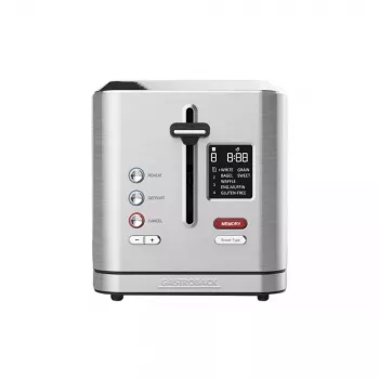 Gastroback Design Digital 2S Toster 2 kromki 950 W Stal nierdzewna