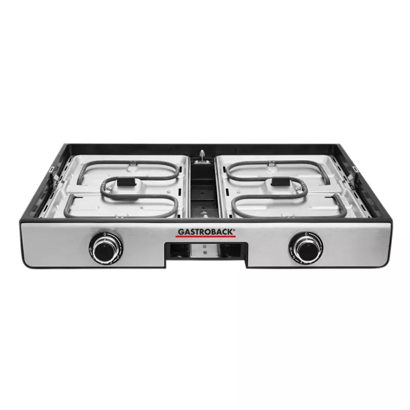 Gastroback Design Plancha & BBQ contact grill 2000 W stainless steel