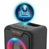 Przenośny głośnik Bluetooth MANTA SPK816 — 30W RMS, Bluetooth 5.0, USB/SD/AUX, FM, 4h bateria, Czarny