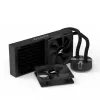 Zalman Reserator5 Z24 Czarny Chłodzenie cieczą procesora 240mm Radiator 2 x wentylator SF120 ARGB Procesor All-in-one chłodzenie cieczą 12 cm