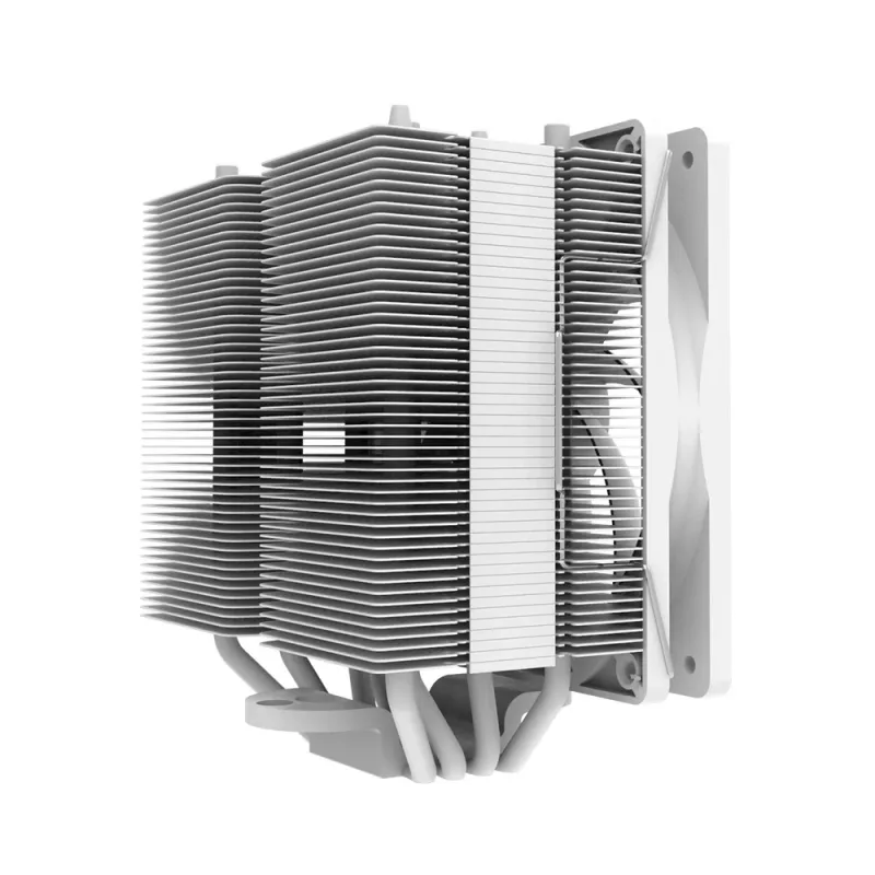 Zalman CNPS10X PERFORMA biały Wysokowydajne chłodzenie procesora z białą powłoką 180W TDP 135mm EBR Chłodzenie powietrzne procesora 13,5 cm