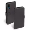 Etui z kieszeniami Krusell Galaxy A02 16.5 cm czarne 3 kieszenie na karty