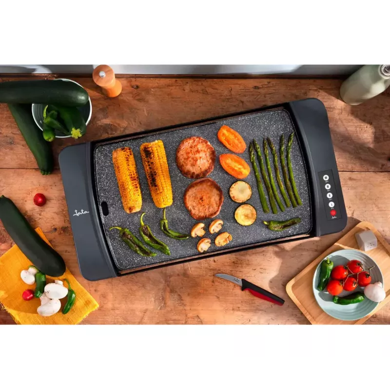 Grill kontaktowy JATA JEGR2851 2600W czarny 460x280mm