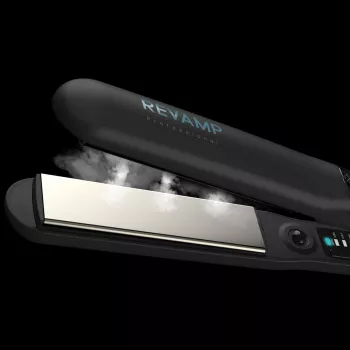 Prostownica Revamp Progloss Steamcare ST-1600-EU Steam Czarna 3 m