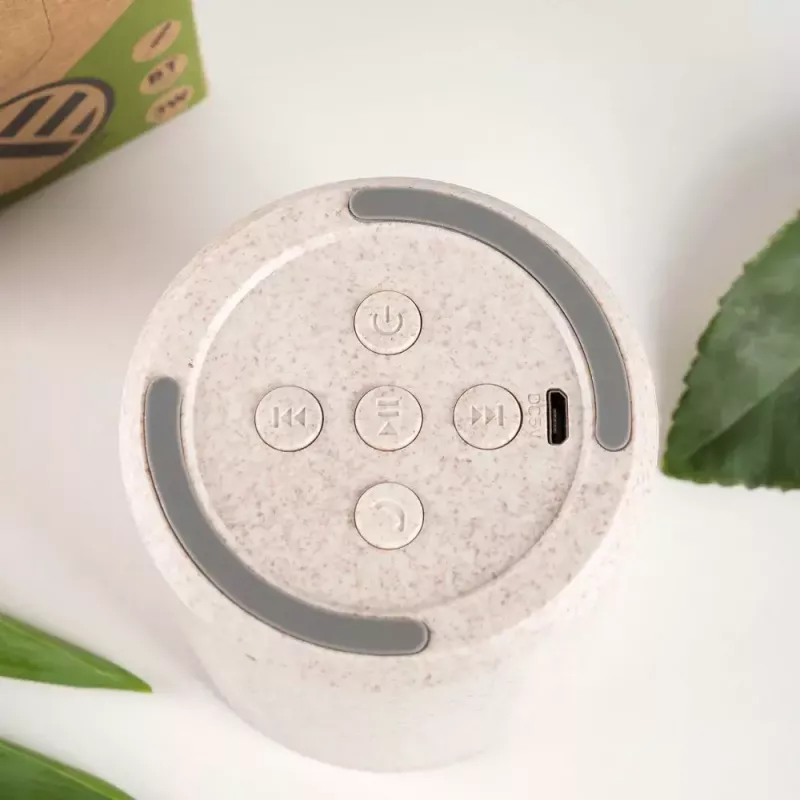 Głośnik przenośny Tellur Bluetooth Speaker zielony 3W kremowy