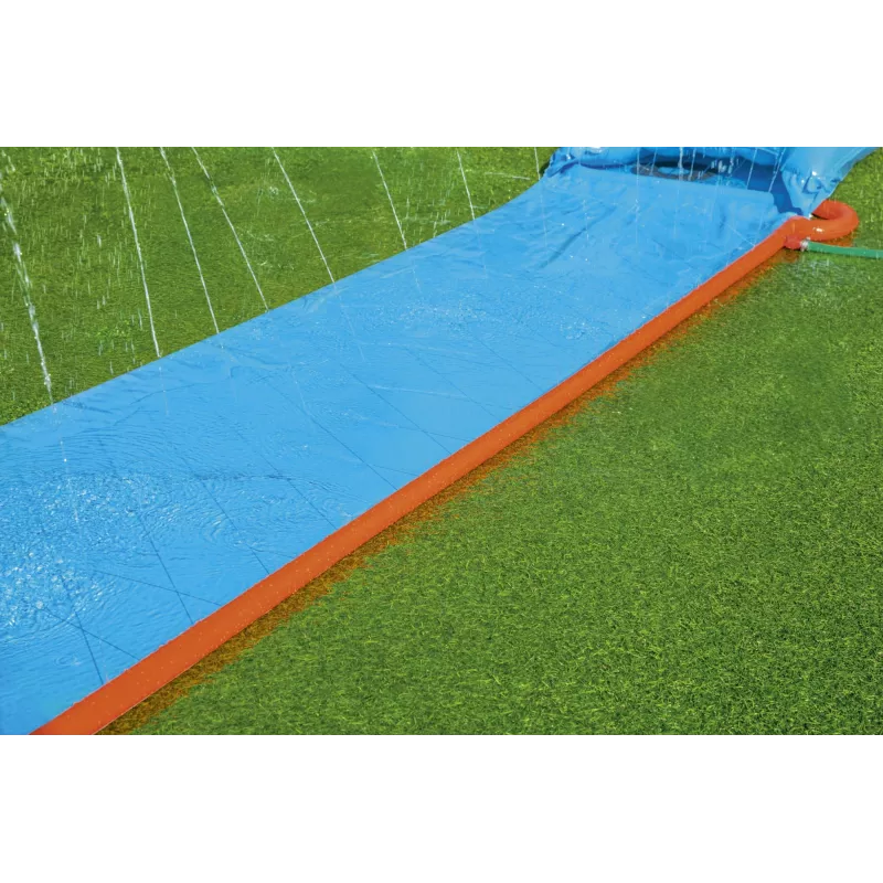 Zjeżdżalnia wodna ogrodowa Bestway H2OGO! Tsunami Splash Ramp Single Slide 4,88 m