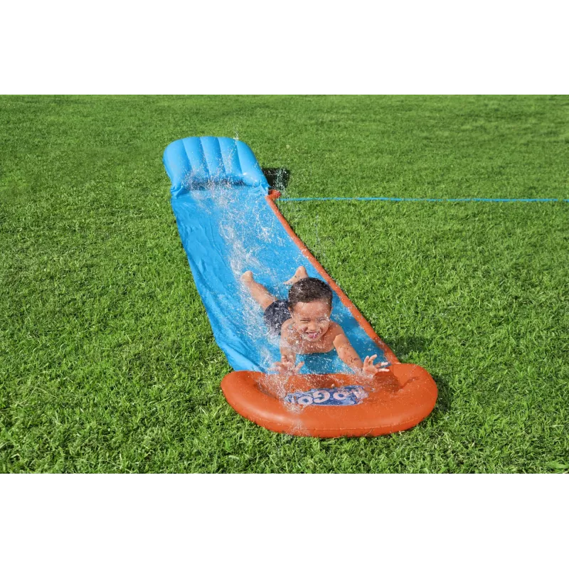 Zjeżdżalnia wodna ogrodowa Bestway H2OGO! Tsunami Splash Ramp Single Slide 4,88 m