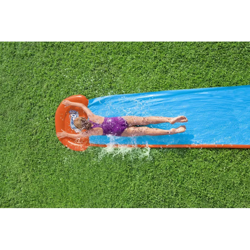 Zjeżdżalnia wodna ogrodowa Bestway H2OGO! Tsunami Splash Ramp Single Slide 4,88 m