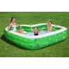 Bestway basen rodzinny Tropical Paradise 7'7 inch x 7'7 inch x 20 inch / 2,31 m x 2,31 m x 51 cm