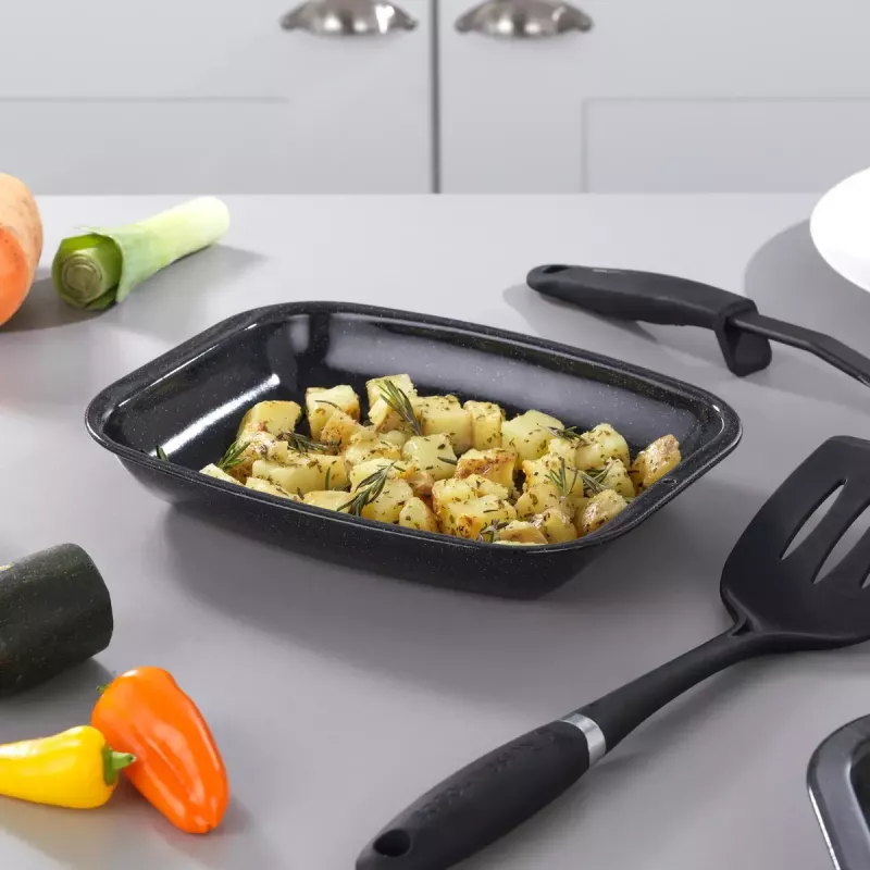 Zestaw do pieczenia i desek do krojenia Russell Hobbs CW207011EU 3 szt. — brytfanna i dwie deski do krojenia