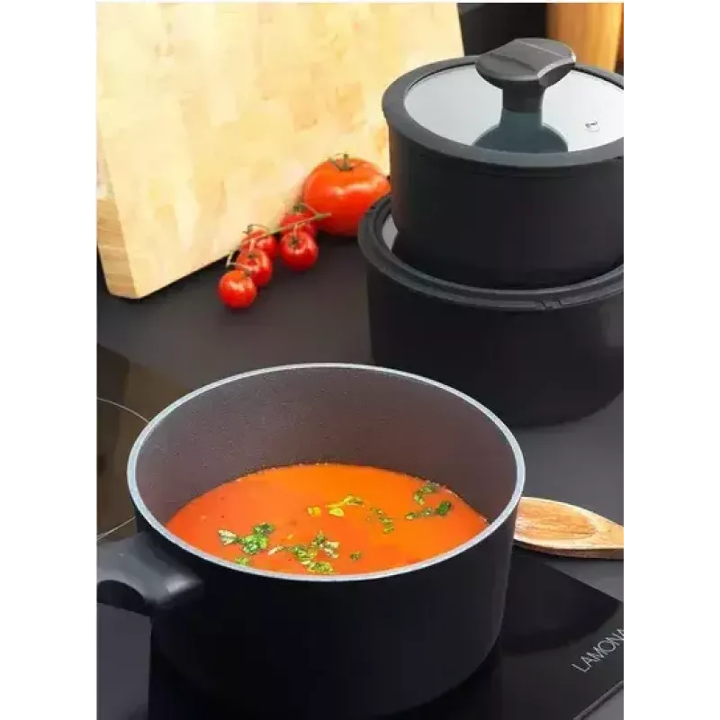 Komplet garnków Russell Hobbs RH02131EU7 3 sztuki CrystalTech