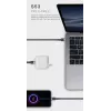Kabel USB-C na USB-C Orsen S53, 1 m, 3 A, czerwony