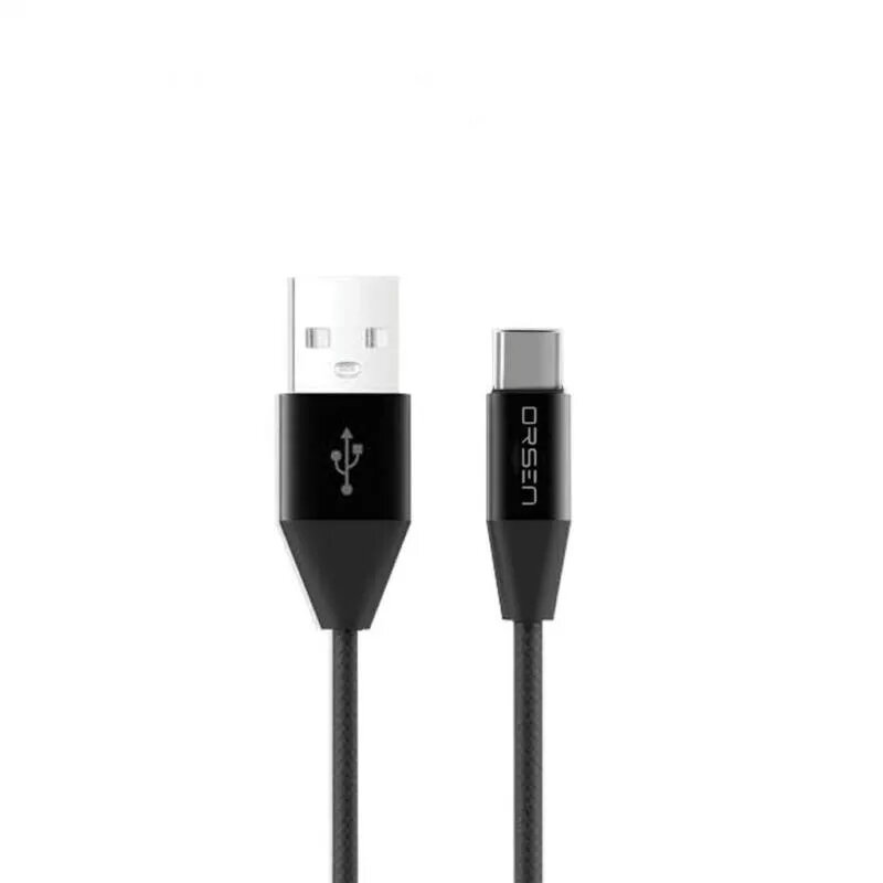 Kabel USB Type-C Orsen S33 2.1A 1.2 m — czarny