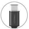 Kabel USB-A – USB-C Orsen S9C 1 m, 2,1 A, czarny