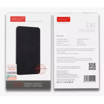 Przenośny powerbank Eloop E30 5000mAh