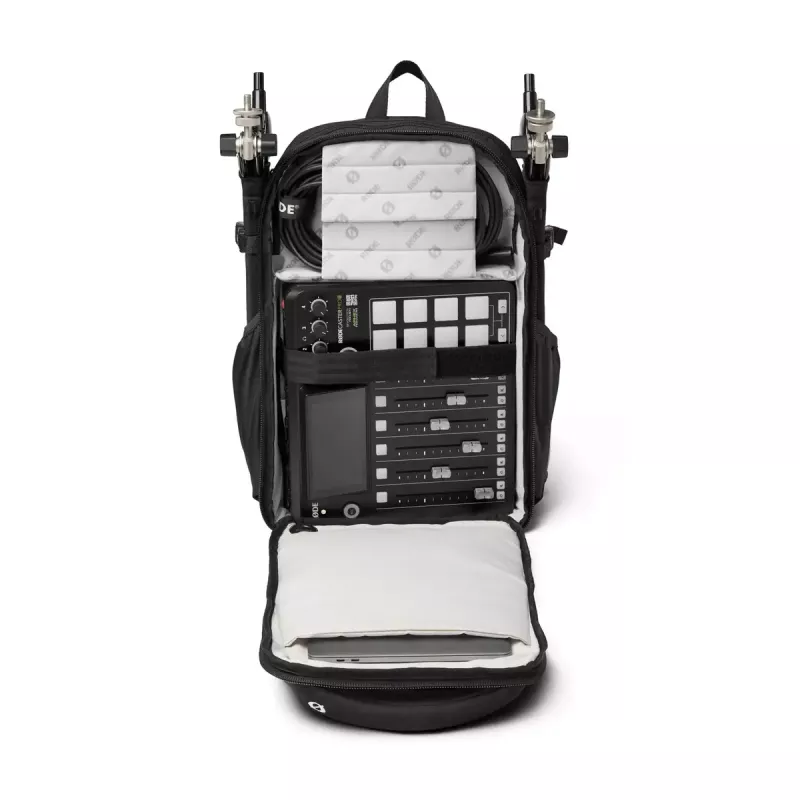Plecak RØDE Backpack Czarny Alcantara Poliester 300x200x480mm