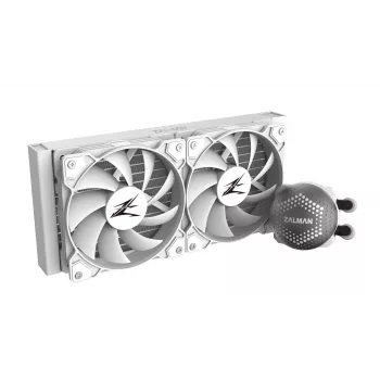 Zalman ALPHA24 biały Chłodzenie cieczą CPU 240mm chłodnica 2 wentylatory 120 mm ARGB pompa dwuprocesorowa All-in-one chłodzenie cieczą 12 cm