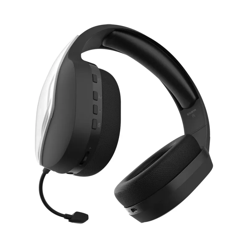 Zalman HPS700 White Słuchawki Bezprzewodowe Nauszne Gaming