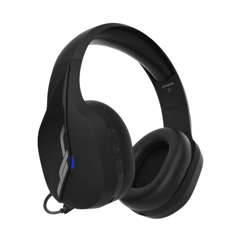 Zalman HPS700 Czarny Zestaw słuchawkowy Bezprzewodowy Nagłowny Gaming