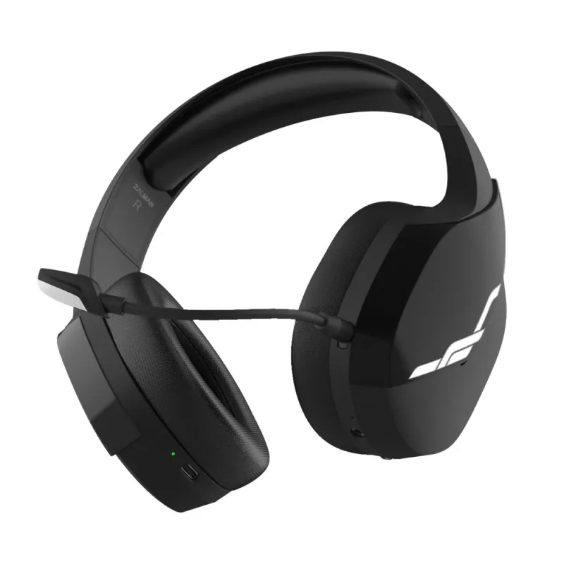 Zalman HPS700 Czarny Zestaw słuchawkowy Bezprzewodowy Nagłowny Gaming