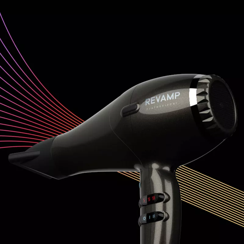 Suszarka do włosów Revamp Progloss 3950 2300 W Czarny