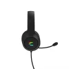 Zalman ZM-HPS310 BK słuchawki/zestaw słuchawkowy Przewodowy Nagłowny Gaming Czarny