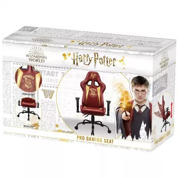 Fotel gamingowy PC Subsonic Hogwarts Tapicerowane wyściełane siedzisko Brązowy 125 kg