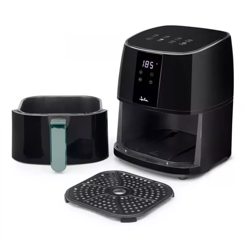 Frytkownica beztłuszczowa JATA JEFR1226 4 L 1400 W Czarna