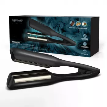 Revamp Progloss 2-w-1 Lokówka falująca Beach & Volume Warm Czarny 3 m