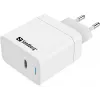 Ładowarka sieciowa Sandberg USB-C PD65W EU wewnętrzna uniwersalna biała